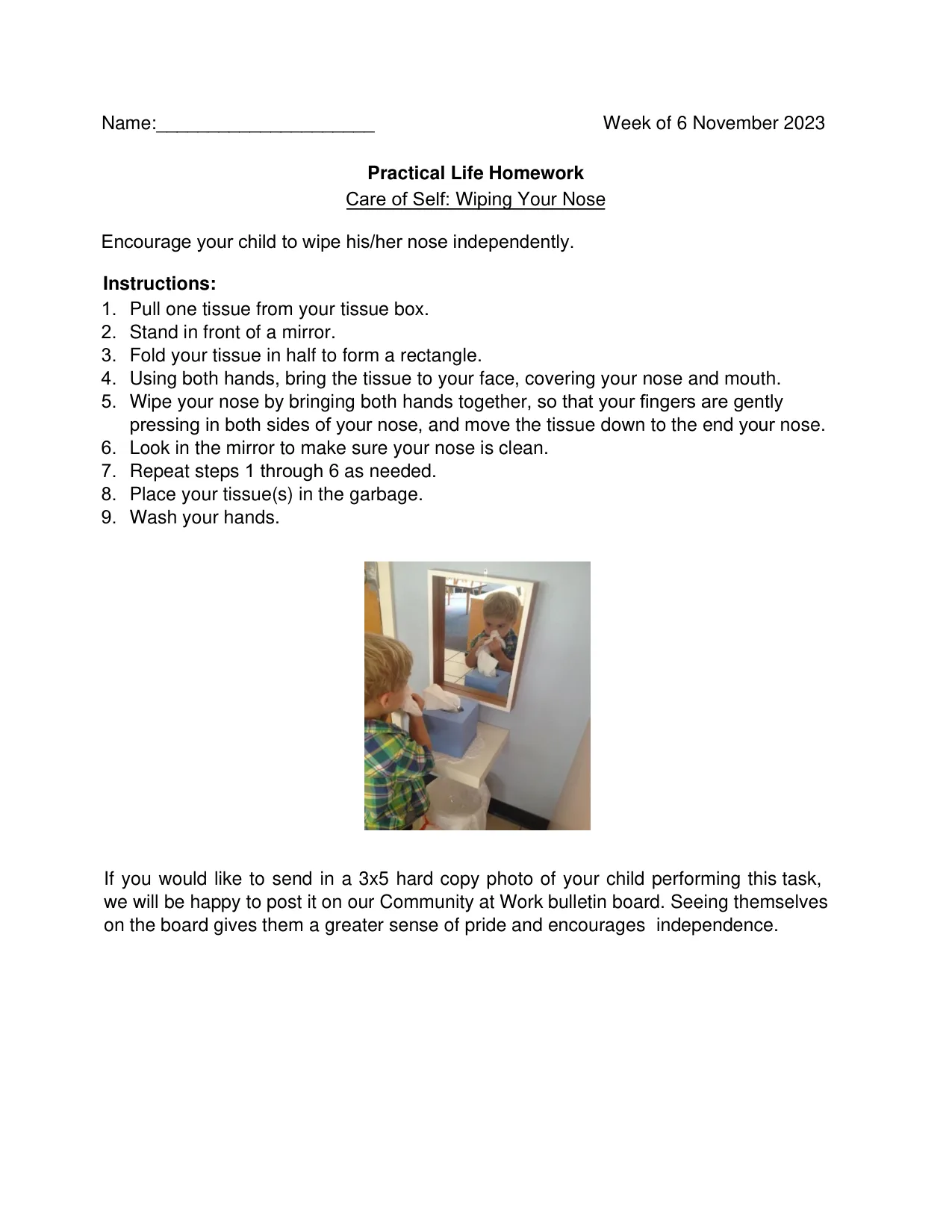 Practical Life 11-10 page 1