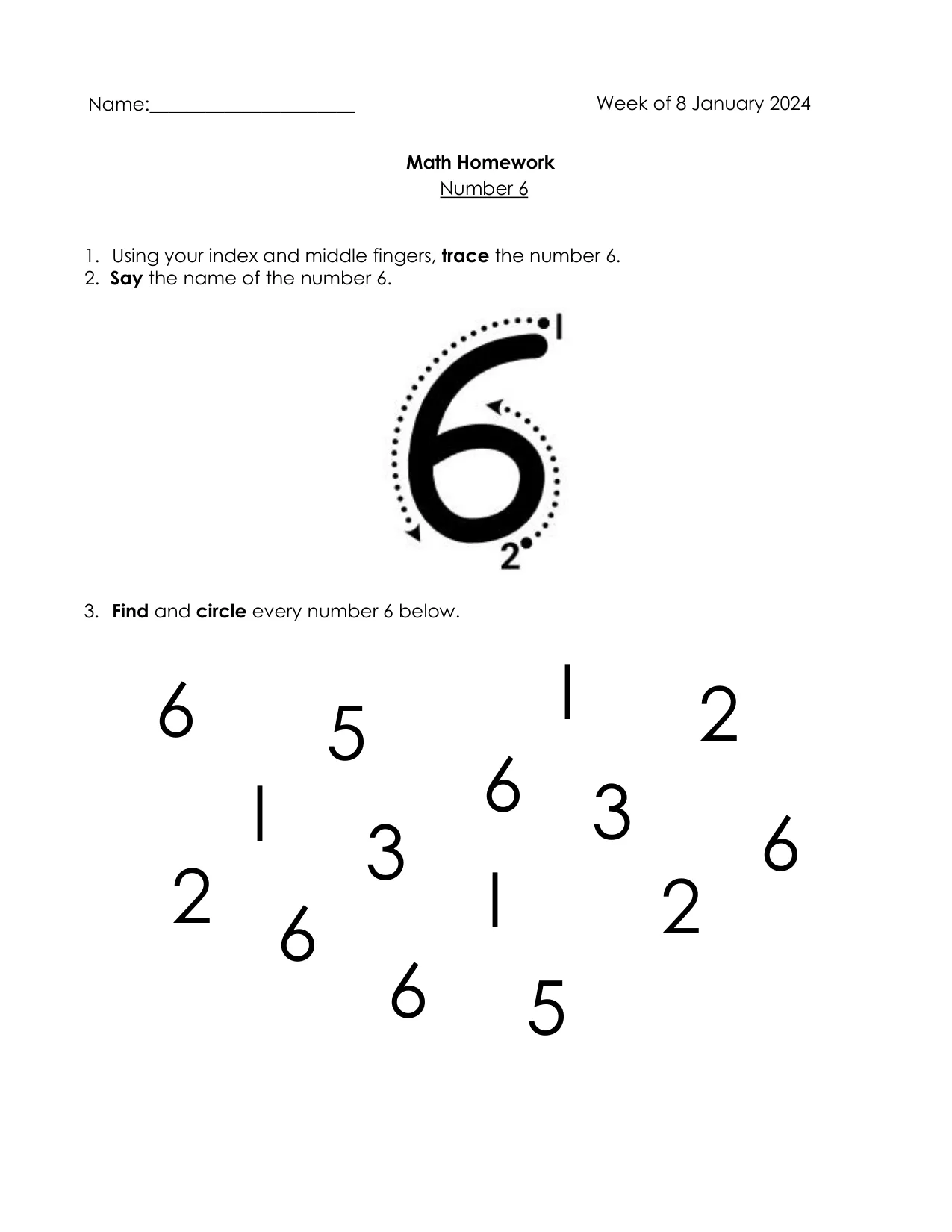 Math 1-8 page 1