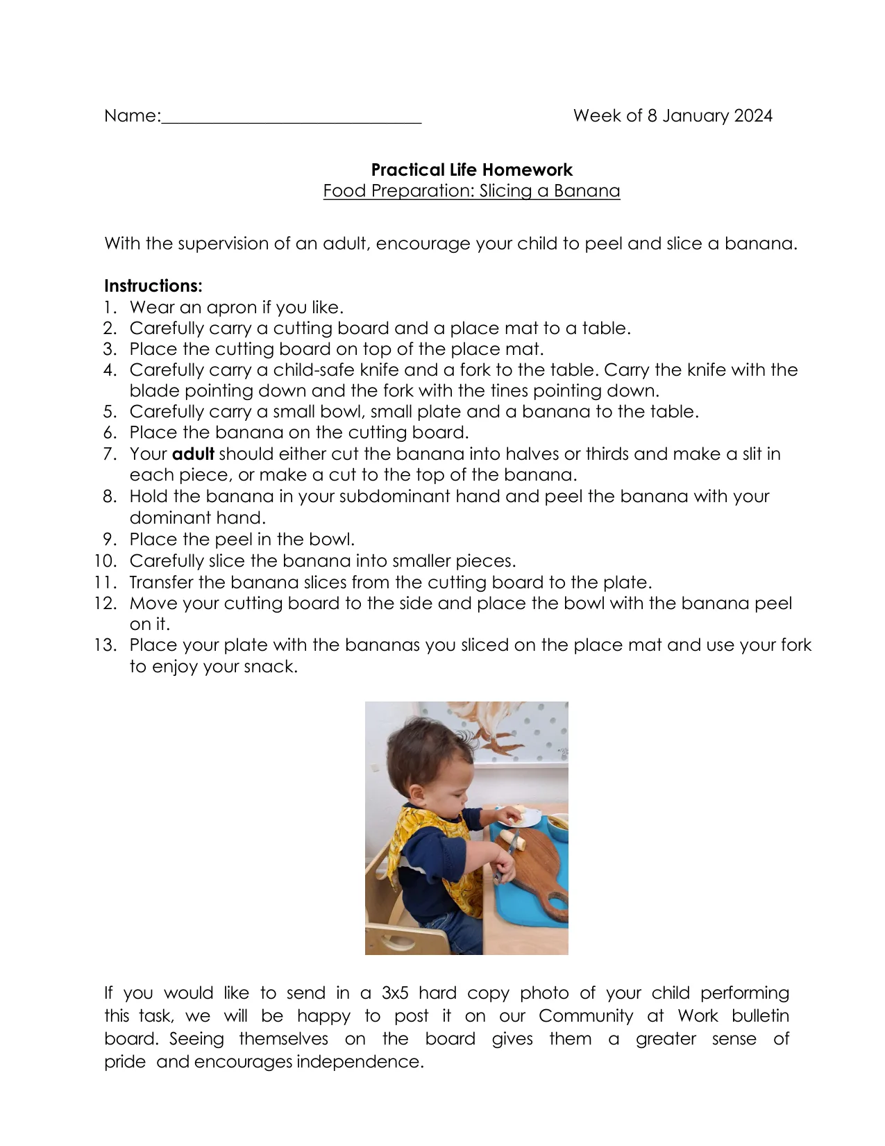 Practical Life 1-12 page 1