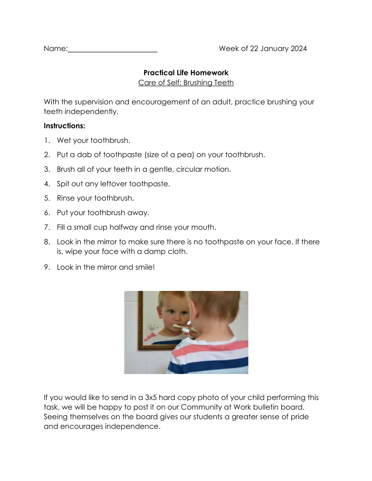 Practical Life 1-26 page 1