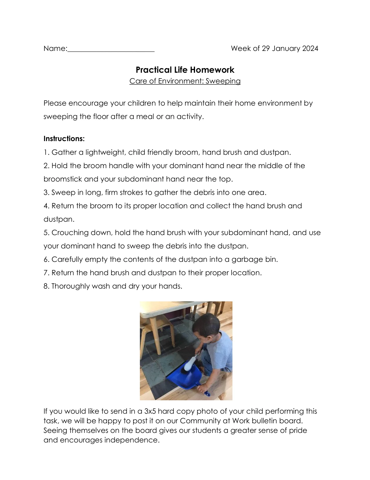 Practical Life 2-2 page 1