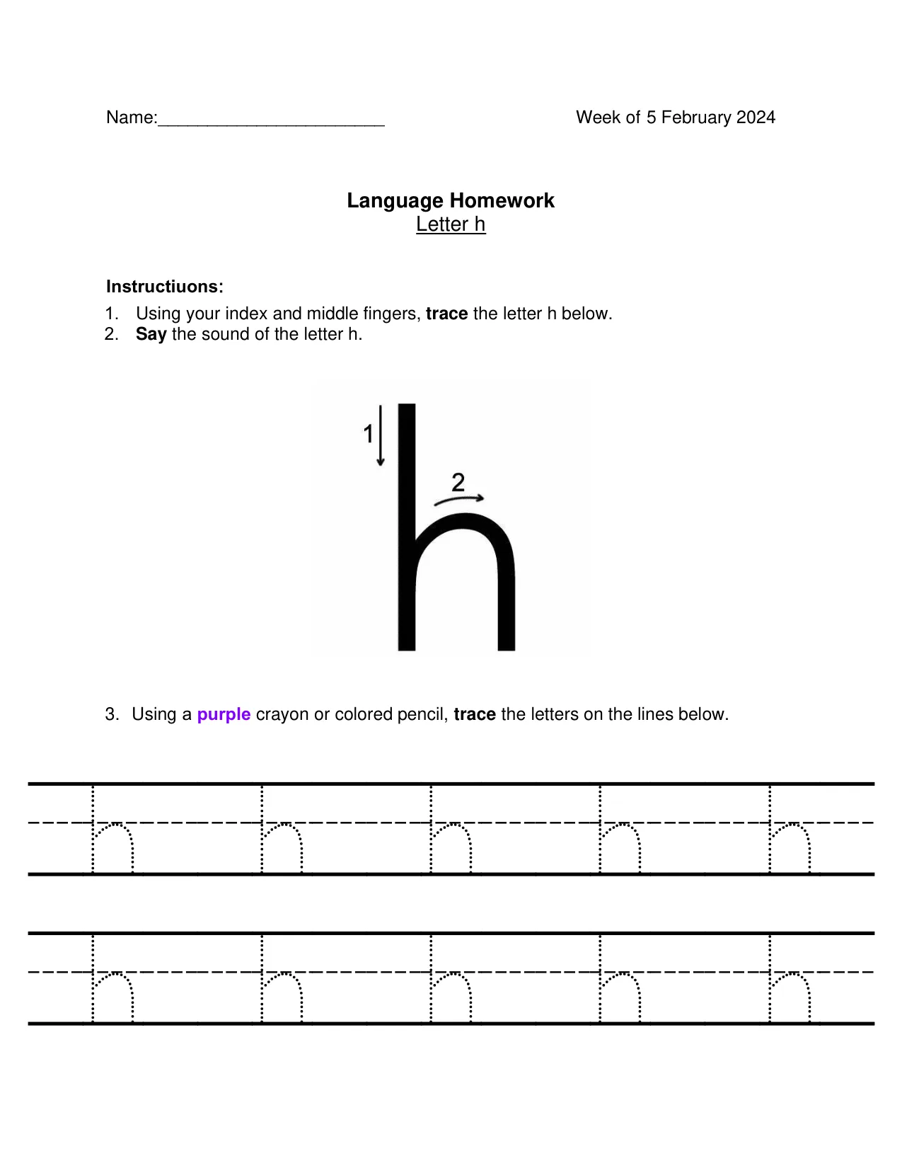 Language 2-7 page 1