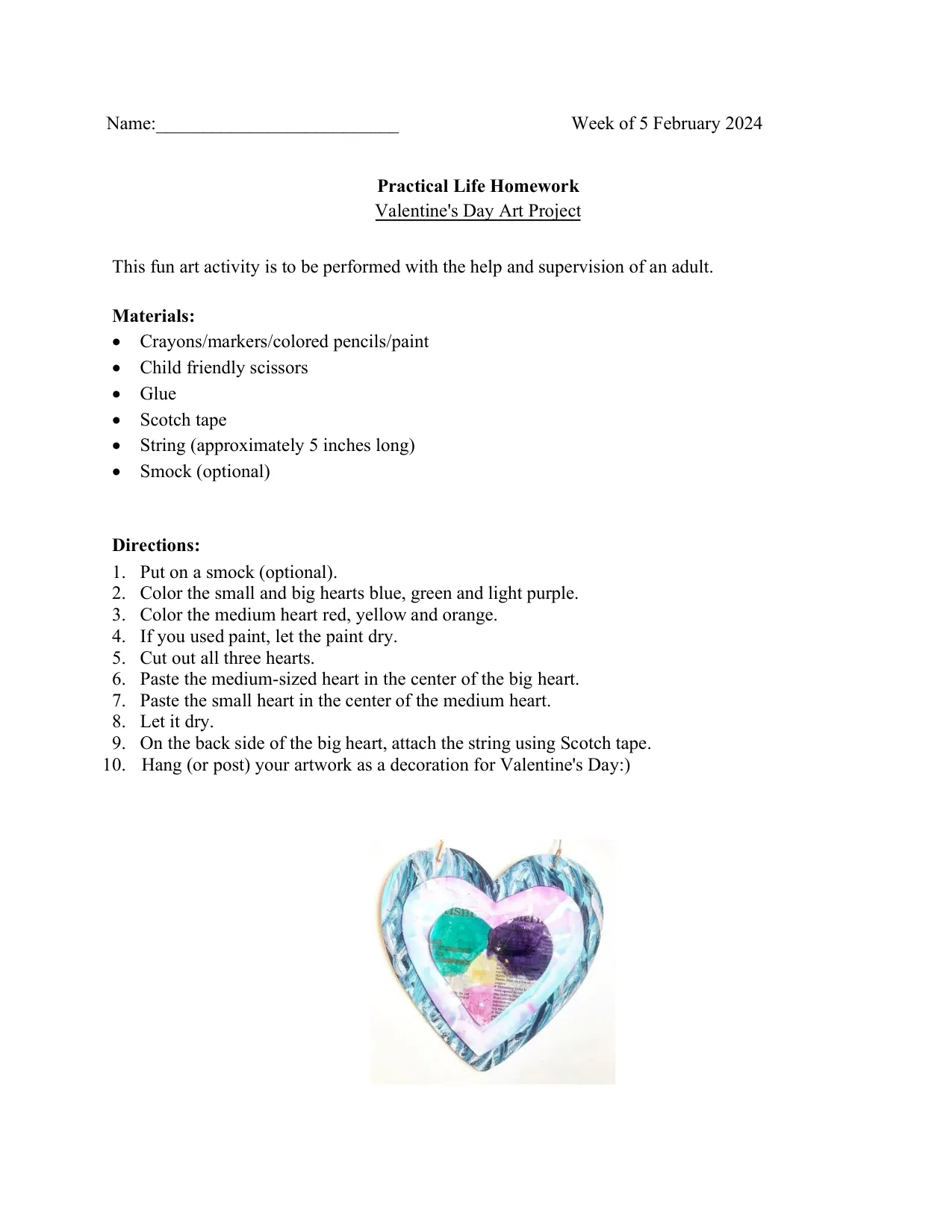 Practical Life 2-9 page 1