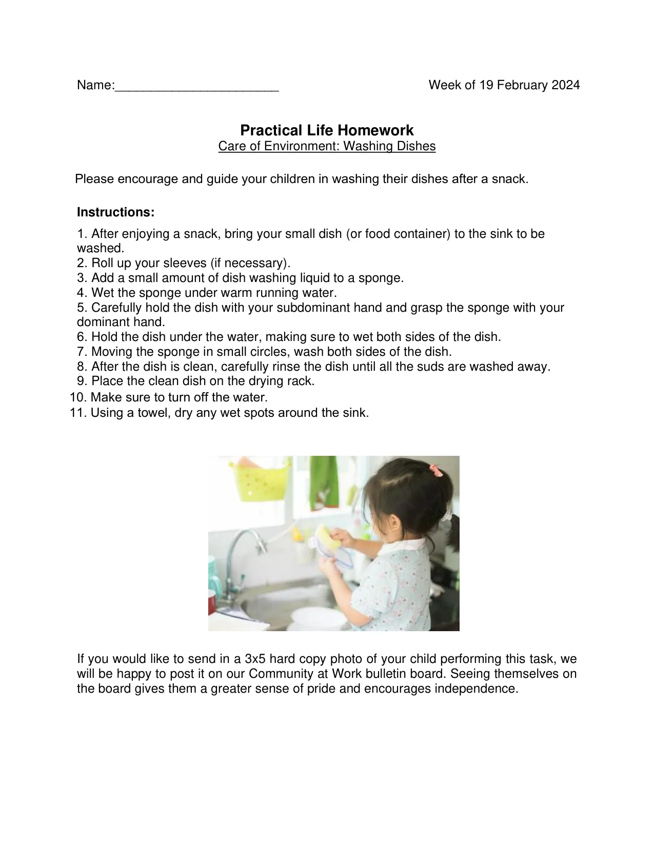 Practical Life 2-23 page 1