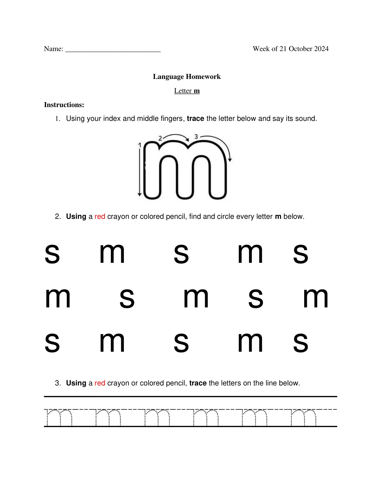 Language 10-23 page 1