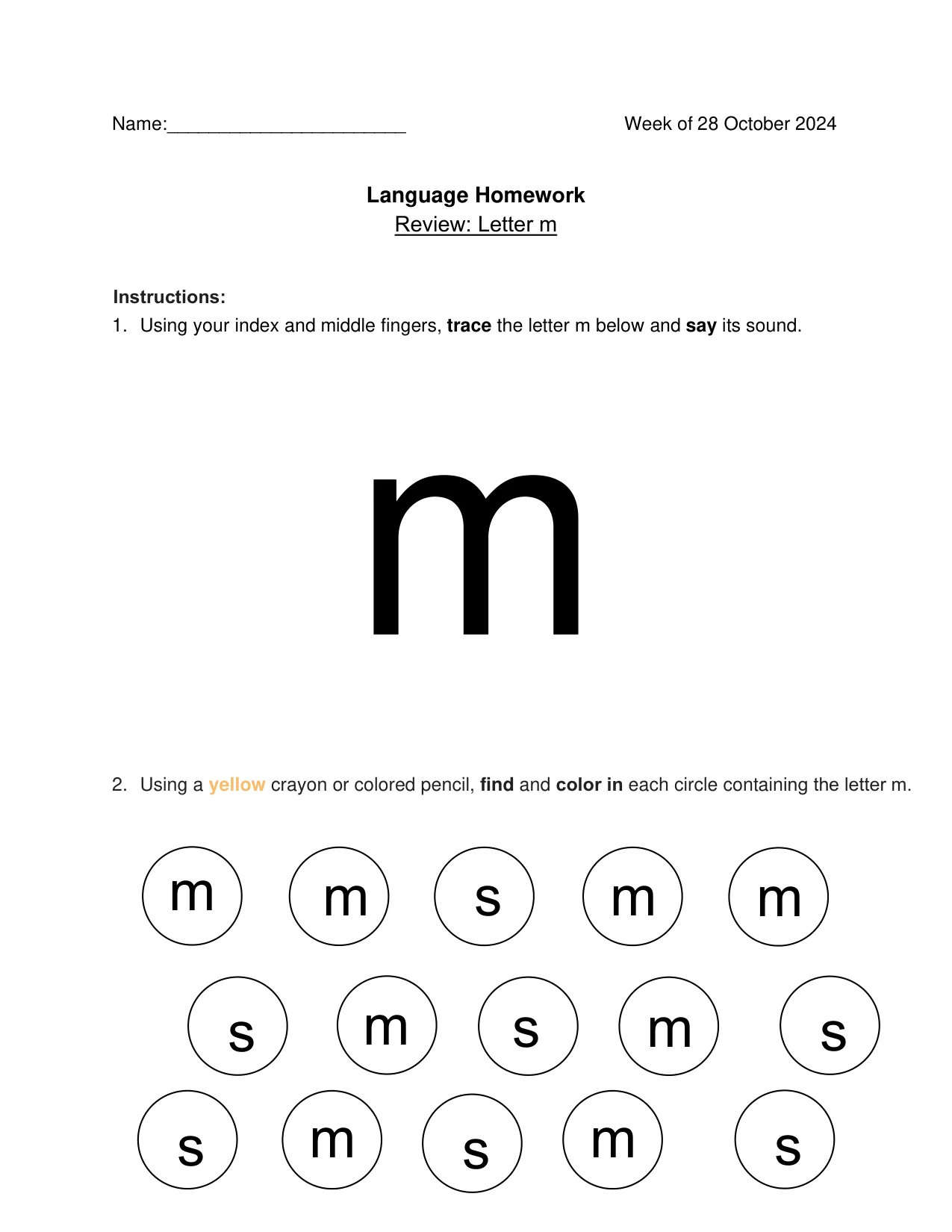 Language 10-30 page 1