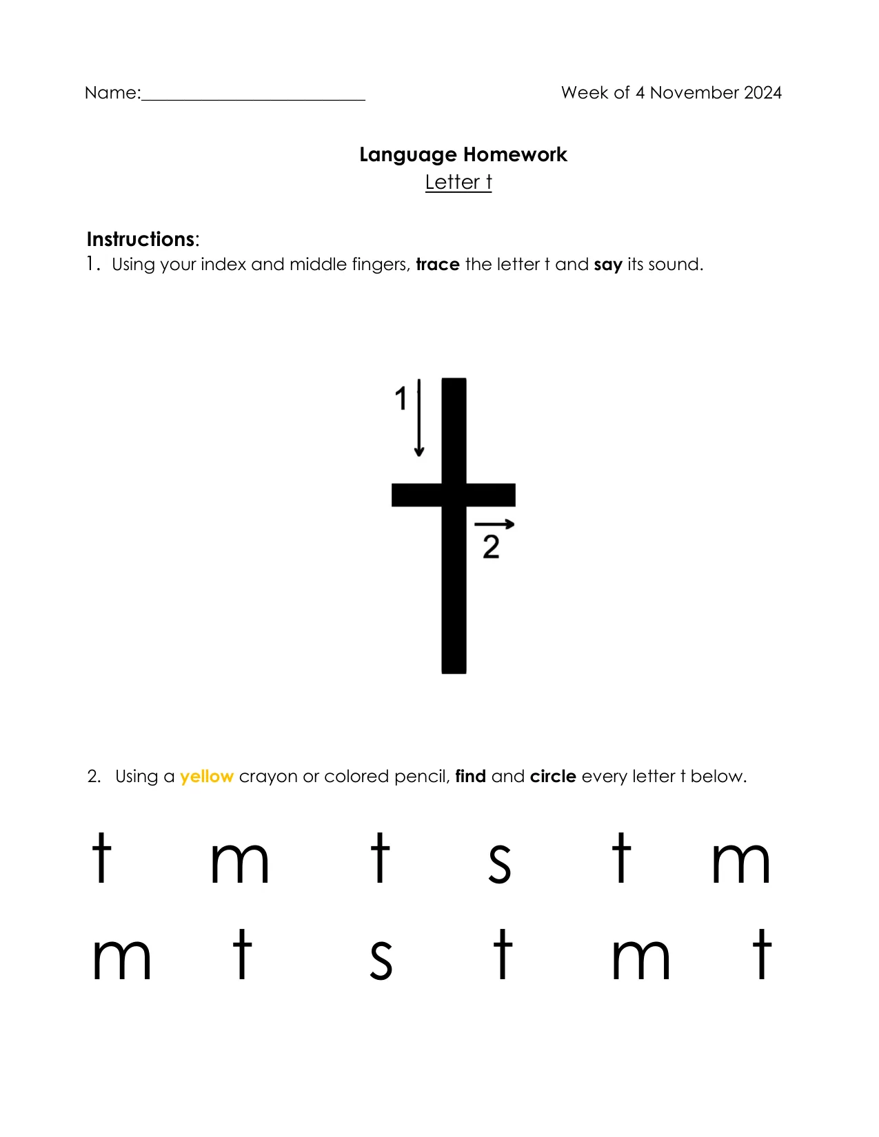 Language 11-6 page 1