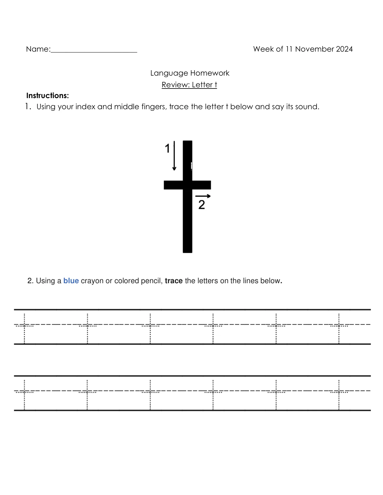 Language 11-13 page 1