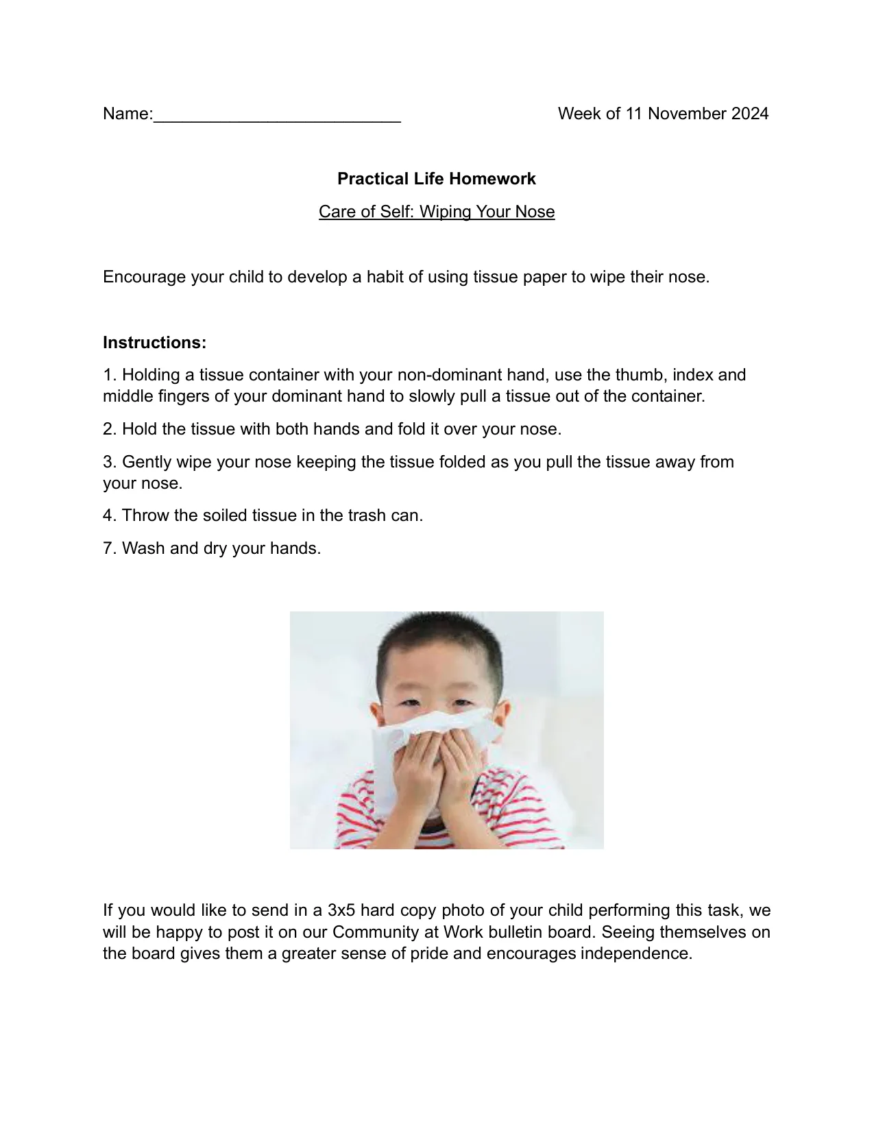 Practical Life 11-15 page 1