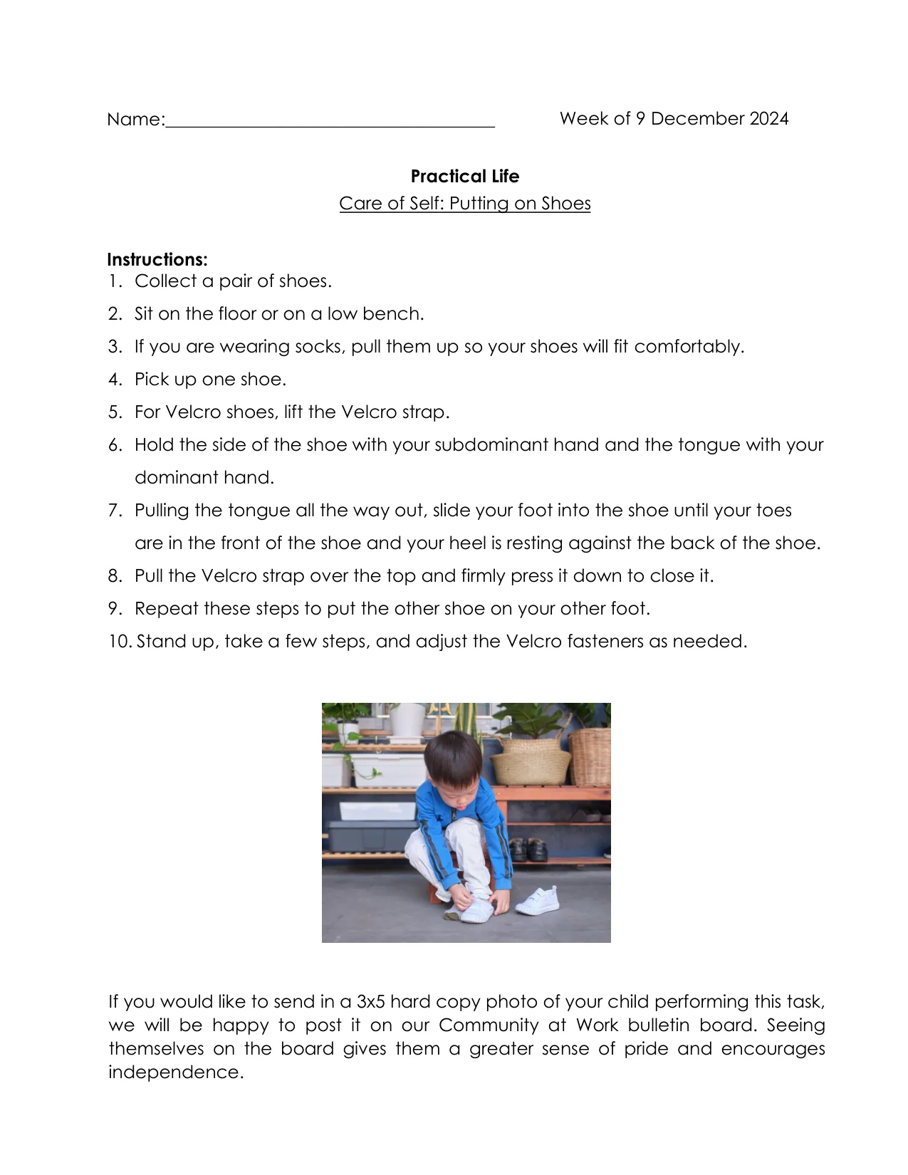 Practical Life 12-13 page 1