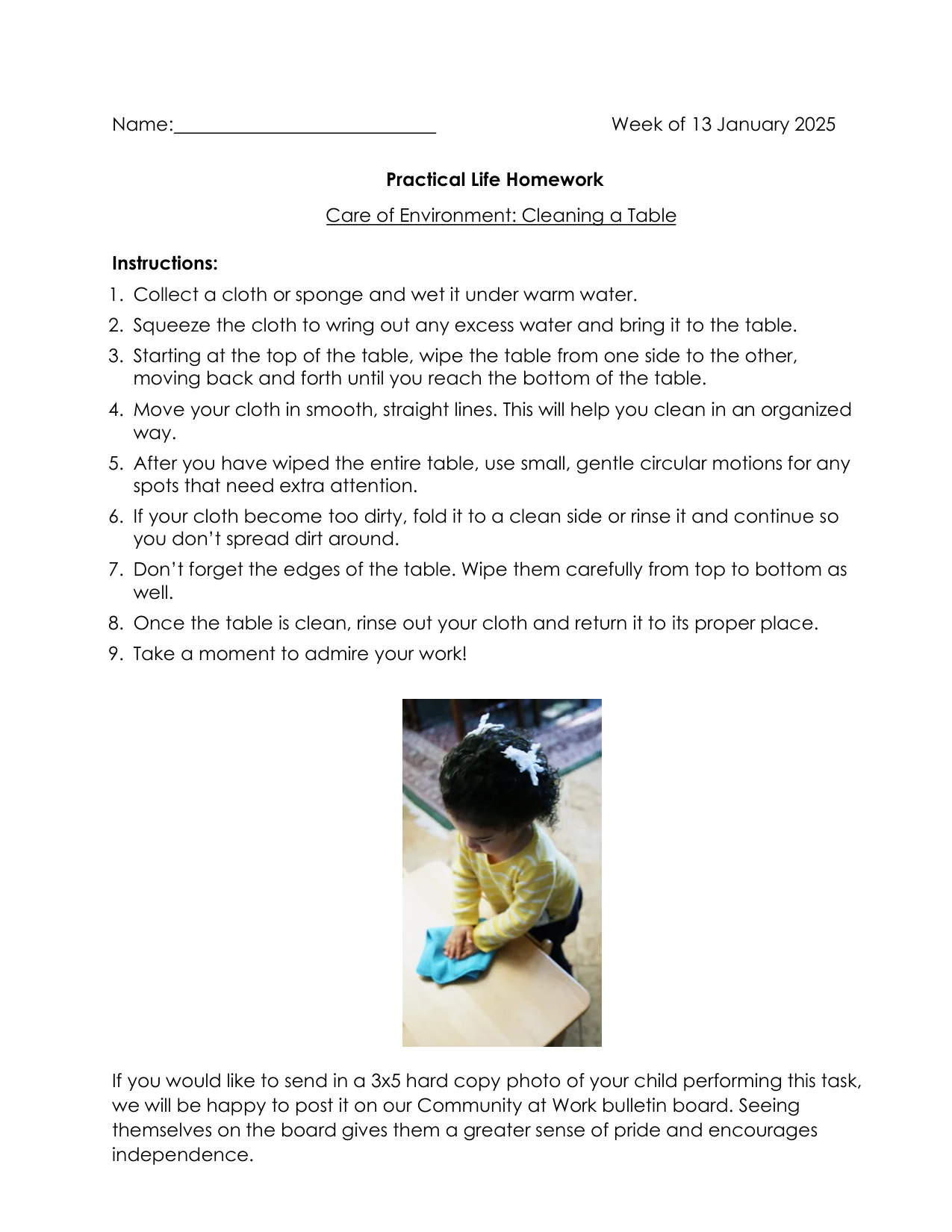 Practical Life 1-17 page 1