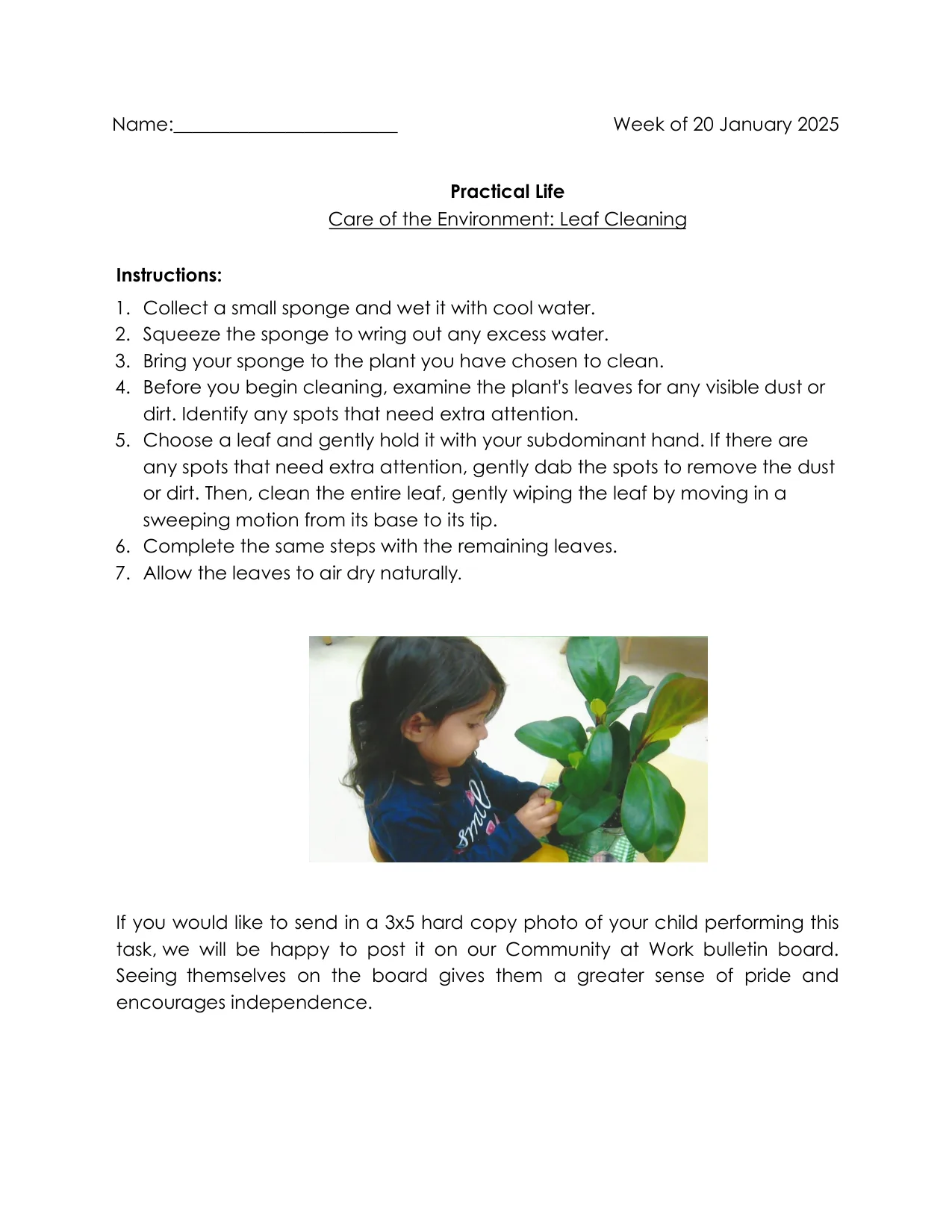 Practical Life 1-24 page 1