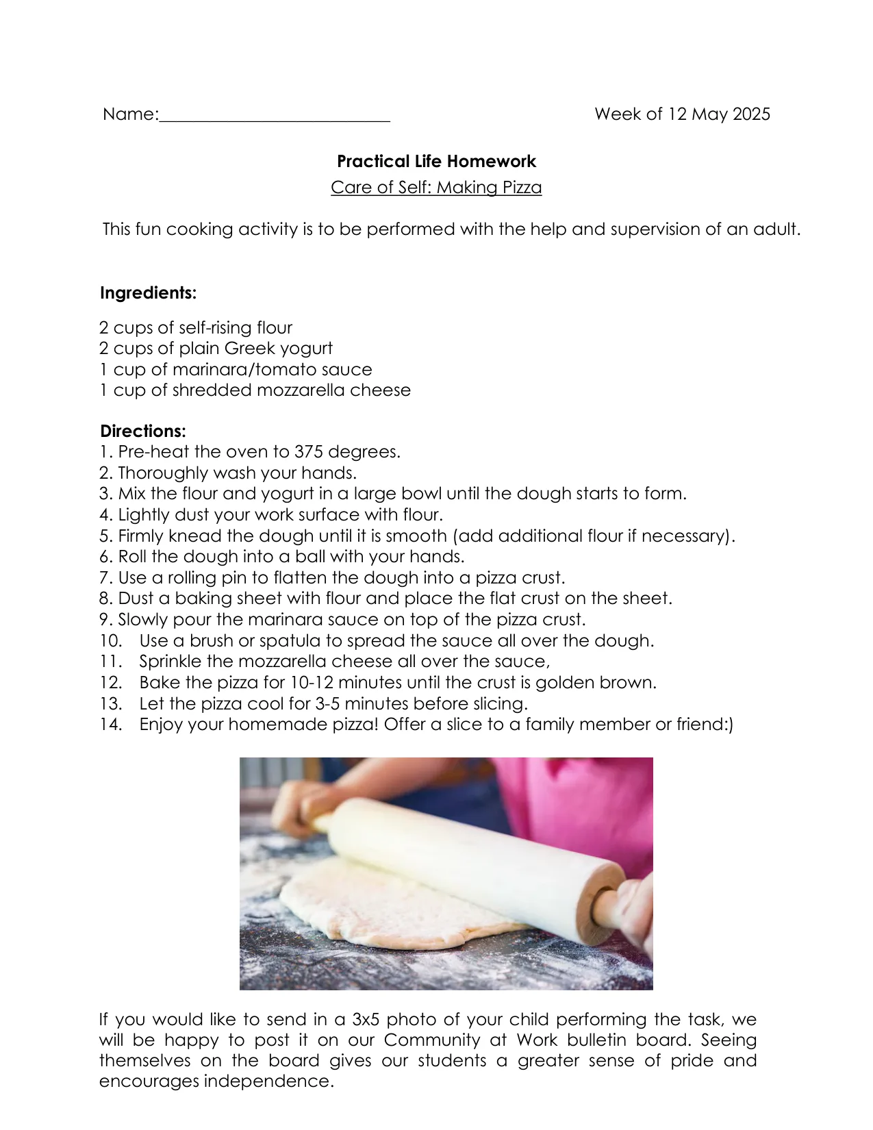 Practical Life 5-16 page 1