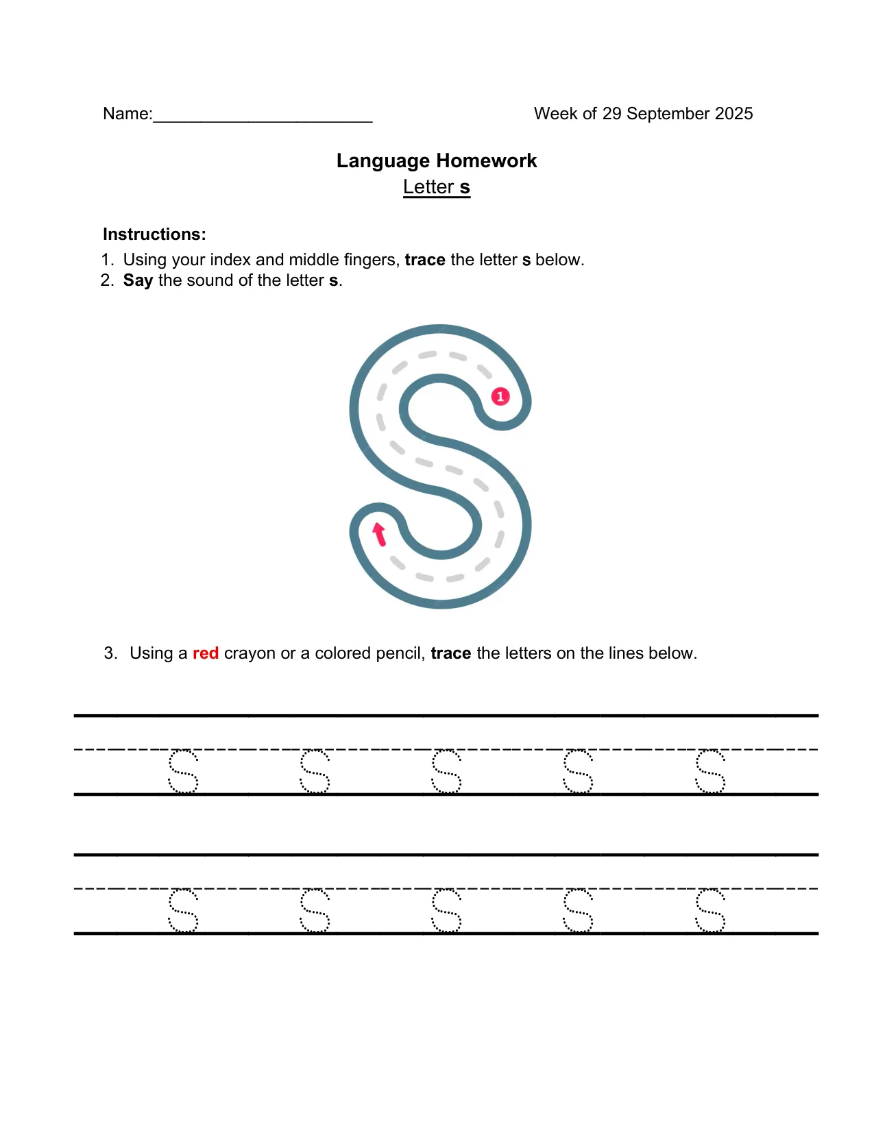 Language 10-1 page 1