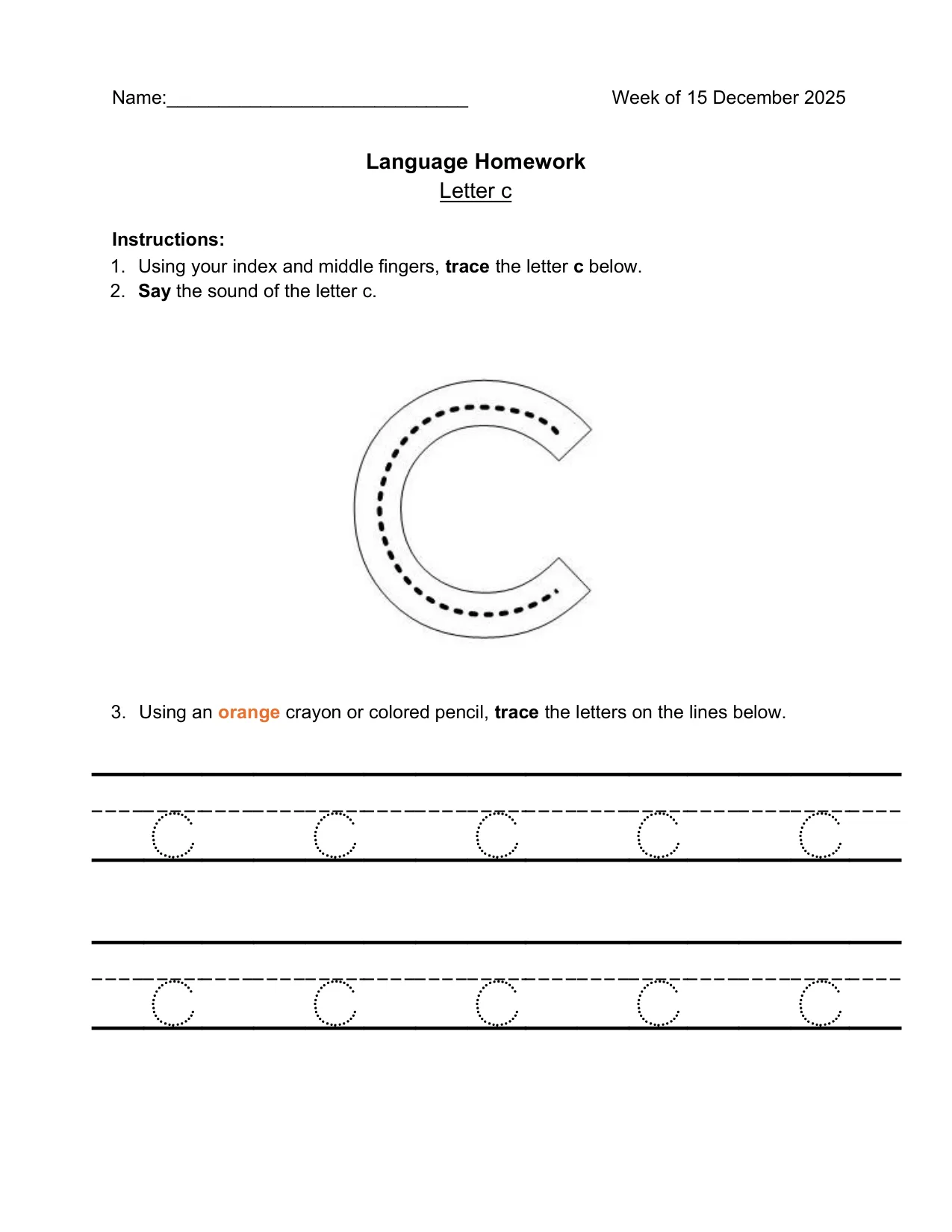 Language 12-17 page 1