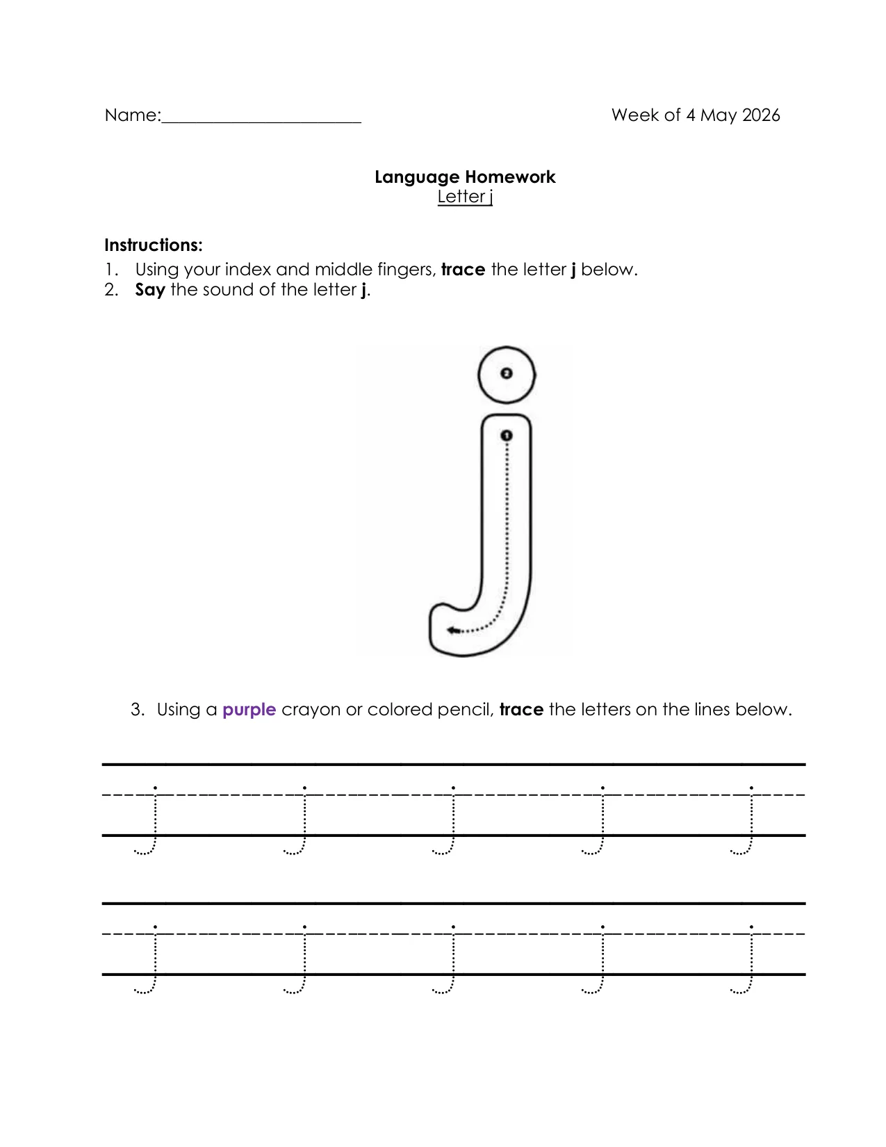 Language 5-6 page 1